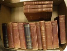 One box of books to include eight volumes of Harmsworth Self-Educator,