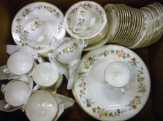 A Wedgwood "Mirabelle" part dinner and tea service