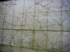 AFTER JOHN AIREY "Airey's Railway Map of the West of England", folding map,