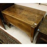 A 19th Century French walnut chest,