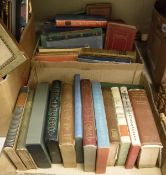 Two boxes of assorted books, some reference, educational,