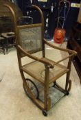 A late 19th / early 20th Century "The Carstairs" bath chair by Carters Limited,