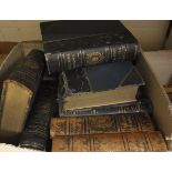 Ten volumes of "The Encyclopedia Britannica" published by Adam and Charles Black,