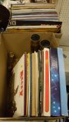 Two boxes of assorted 78s to include ABBA "Greatest Hits", Green Onions, Booker T and the MGs,