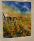 AFTER SHEILA GILL "Autumn on Curbar", limited edition giclee print No'd.