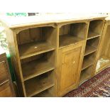 An early 20th Century oak bookcase,
