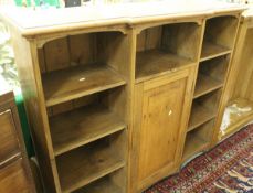 An early 20th Century oak bookcase,