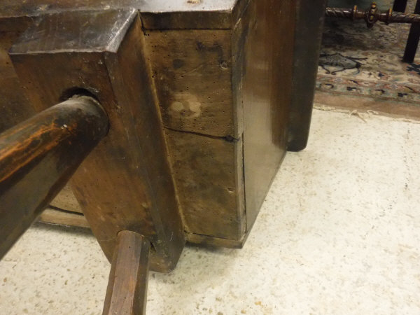 A 19th Century elm dough bin, - Image 7 of 22