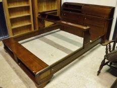 An Issi D'Asolo mahogany bed frame CONDITION REPORTS Frame throughout with various
