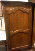 A 19th Century French walnut armoire,