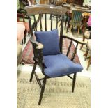 A 19th Century Victorian Windsor Chair