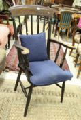 A 19th Century Victorian Windsor Chair