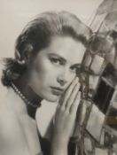 Six framed prints of various film stars to include Grace Kelly, Elizabeth Taylor,