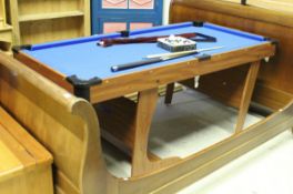 A BCE Table Sports Le Club pool table and acessories