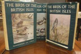 DAVID ARMITAGE BANNERMAN "The Birds of The British Isles" volumes V,
