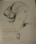 A box containing five copies of JAKE SUTTON "The Importance of Drawing from Life"