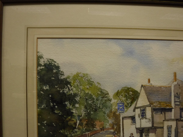 EMMETT "Chipping Campden Glos", watercolour, signed lower left, together with WGS "Betys-y-Coed", - Image 5 of 6