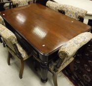 A 19th Century mahogany writing table,