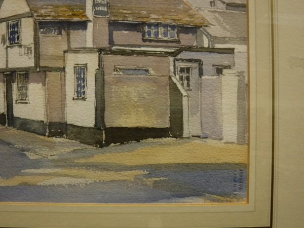 EMMETT "Chipping Campden Glos", watercolour, signed lower left, together with WGS "Betys-y-Coed", - Image 2 of 6