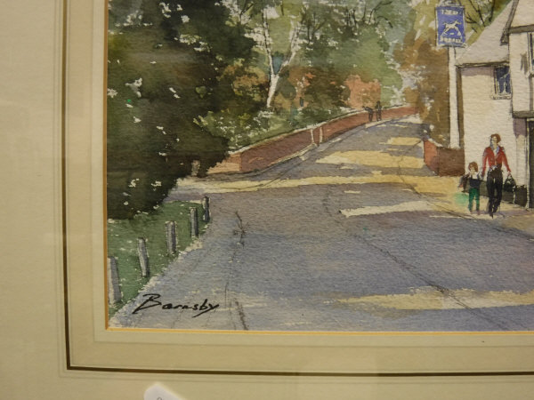 EMMETT "Chipping Campden Glos", watercolour, signed lower left, together with WGS "Betys-y-Coed", - Image 4 of 6