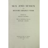 RUDYARD KIPLING "Sea and Sussex from Rudyard Kipling's Verse", illustrated by Donald Maxwell,