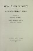 RUDYARD KIPLING "Sea and Sussex from Rudyard Kipling's Verse", illustrated by Donald Maxwell,