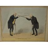 AFTER JOHN (HB) DOYLE (1797-1868) "A Constitutional Tilt", colour lithograph,