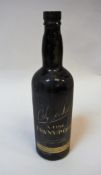 One bottle Fine Tawny Port (maker's label damaged "Ca.....