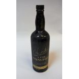 One bottle Fine Tawny Port (maker's label damaged "Ca.....