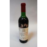 One bottle Chateau Mouton Rothschild 1967