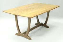 An Arts and Crafts Edward Barnsley Cotswold School oak dining table,