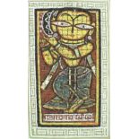 JAMINI ROY (1887-1972) "Krishna", Indian Deity study,