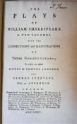 WILLIAM SHAKESPEARE "The Plays of William Shakespeare - The Plays in Ten Volumes with the