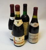 One bottle Chateau Gloria St. Julien Henri Martin 1983, one bottle Chateauneuf-du-Pape Grants of St.