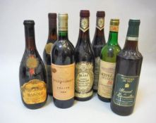 A mixed lot of various wines including two bottles Masi Classico Amaroni Recioto della Valpolicella