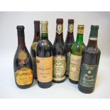 A mixed lot of various wines including two bottles Masi Classico Amaroni Recioto della Valpolicella