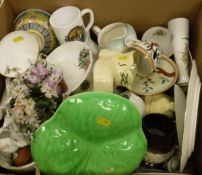 Eight boxes of miscellaneous china,