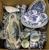 A collection of china wares to include numerous pieces of Spode "Italian" pattern wares,