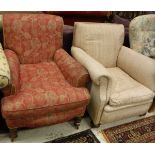 Two arm chairs,