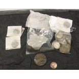 A collection of various George VI silver coinage,