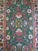 An Indian rug in the Arts and Crafts manner,