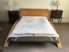 A Hulsta Primo DC double bed