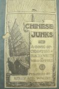 One volume IVON A DONNELLY "Chinese Junks", a book of drawings in black and white,