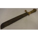 A 19th Century Continental hunting sword,