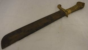 A 19th Century Continental hunting sword,