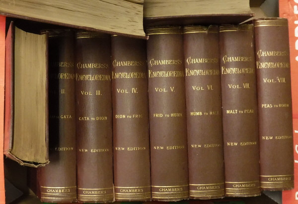 Ten volumes of CHAMBERS "Encyclopedia New Edition" - Image 2 of 2