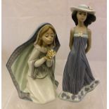 A Lladro figurine of "Susan", No'd.