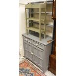 A modern painted pine dresser,