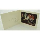 A Queen Mother Christmas card for 1954,