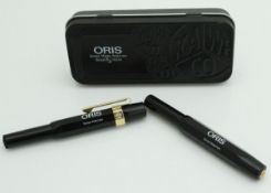 An Oris fountain and ballpoint pen,
